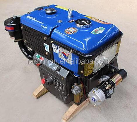 good quality Single cylinder horizontal 4 stroke water cooled diesel engine