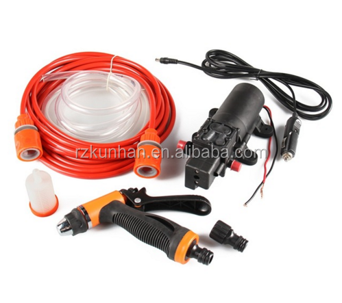 100w portable 12 volt dc car washer pump with automatic pressure switch