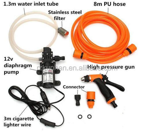 good quality cheaper portable 12 volt dc car washer pump for car