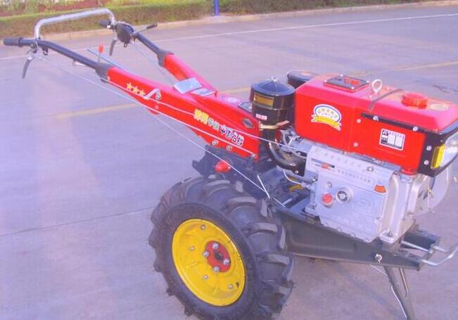 factory supply 2 wheels Power Tiller agricultural diesel engine garden hand tractor