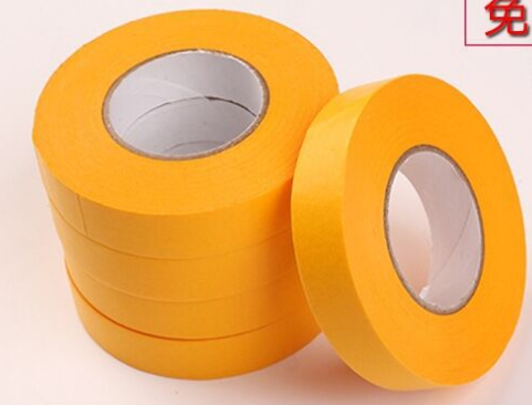 Wholesale jakarta dark yellow decoration washi tape wide 5mm