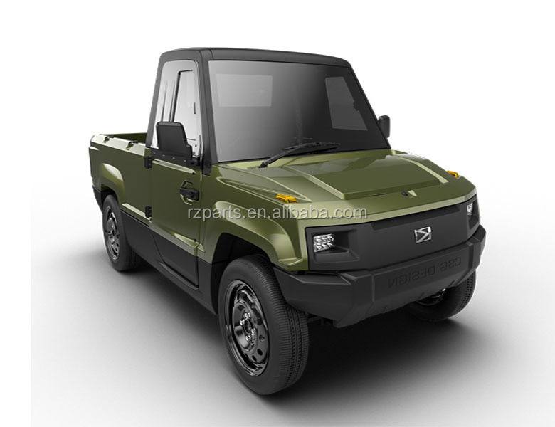 Cheap mini electric pickup truck with 4 seaters