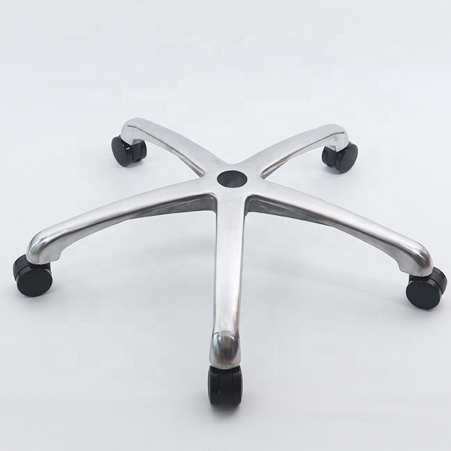 Aluminum Alloy Furniture Replacement Parts Office Metal Chair Star Base