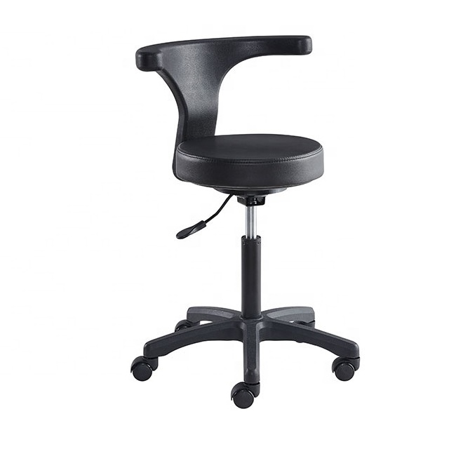 China Supplier doctor stool office chair, metal lab stools mobile dental chair for hotel lobby