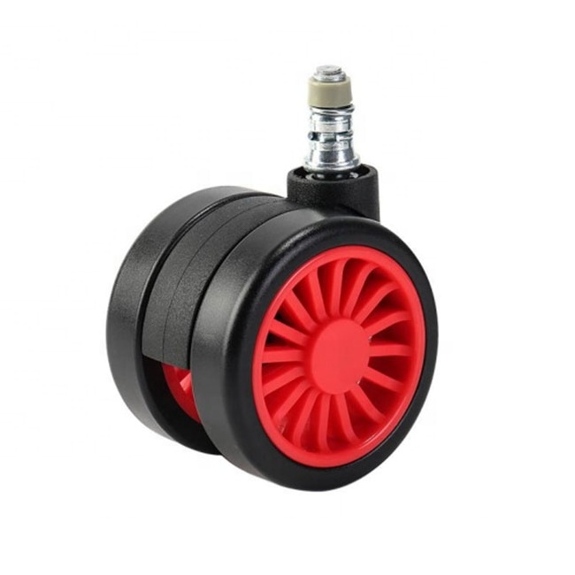 Factory Directly Supply Low Profile Casters And Chairs Wheels Office Chair Accessories/ Rolling Wheel Base