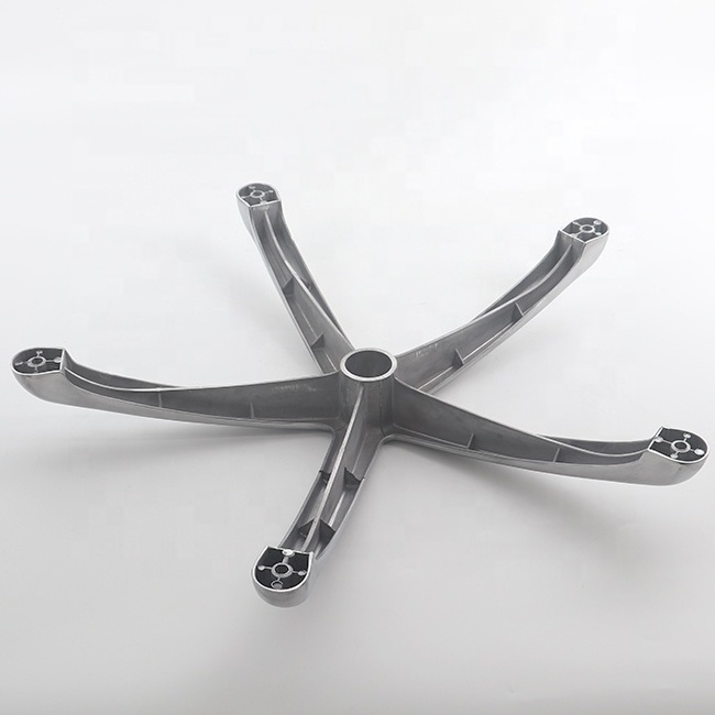 Aluminum Alloy Furniture Replacement Parts Office Metal Chair Star Base