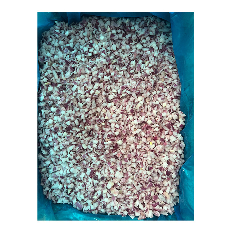 Fresh Cut Product Quality Assurance Red Frozen Diced Cubes