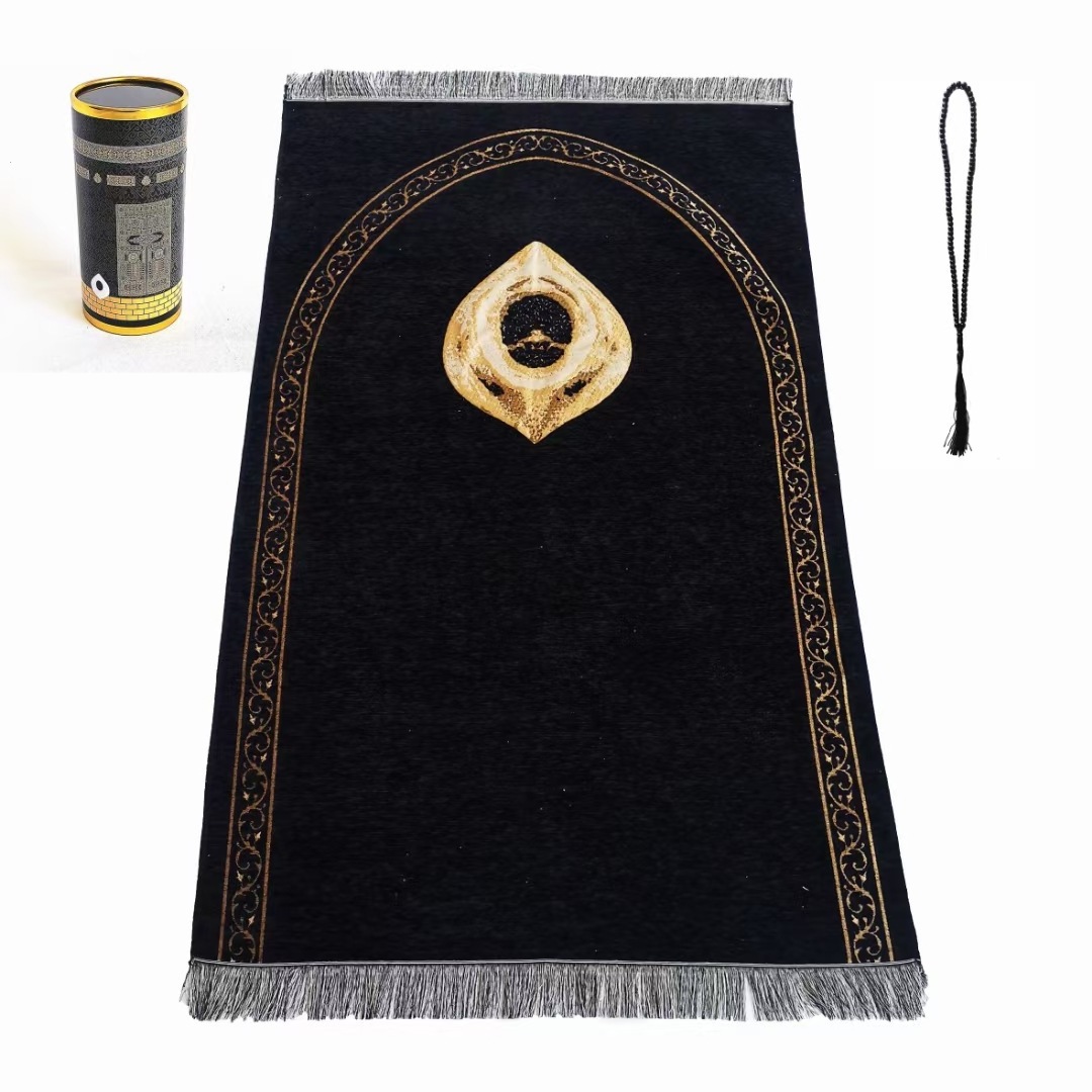 Wholesale Best Islamic Prayer Carpet gift box set muslim turkey style prayer mat mosque carpet