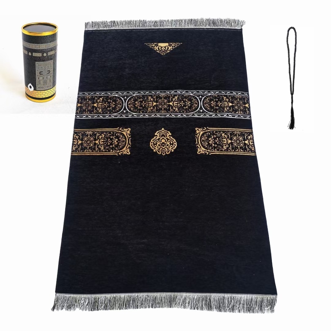 Wholesale Best Islamic Prayer Carpet gift box set muslim turkey style prayer mat mosque carpet