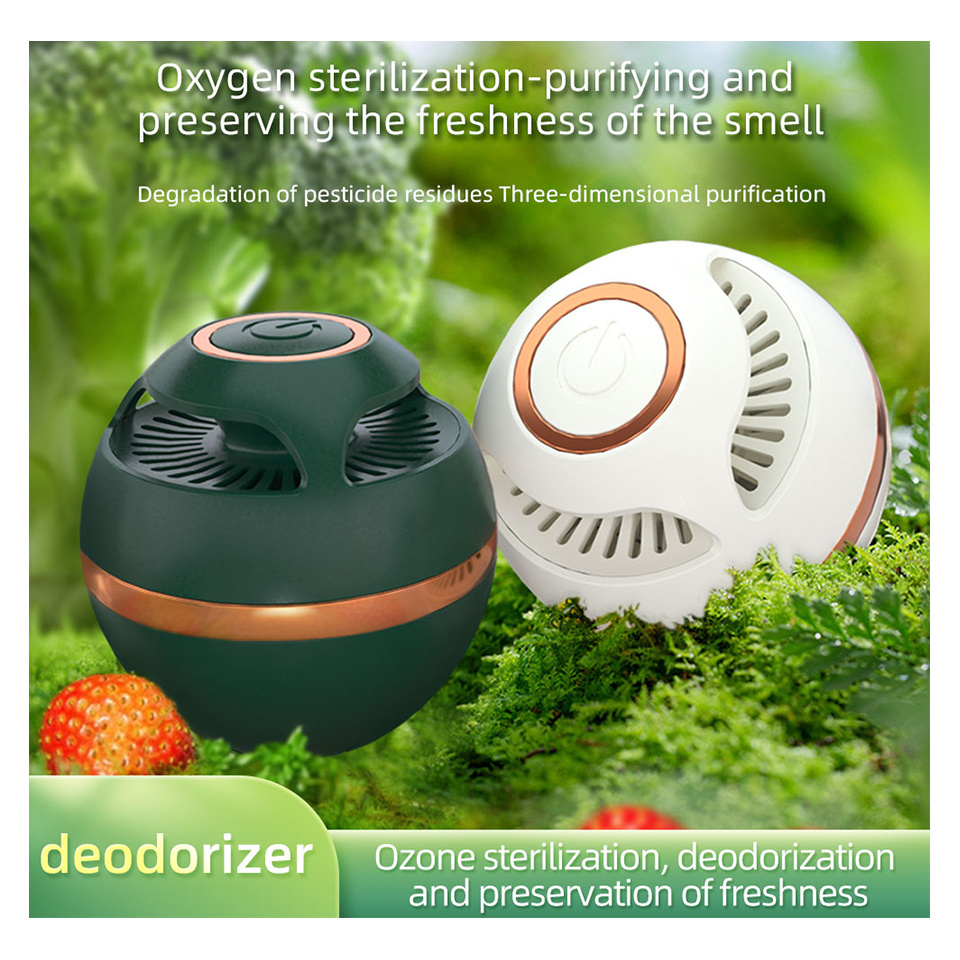 2023 New Mini Portable USB Rechargeable Car Deodorizer, also for Refrigerator, Closet and Wardrobe