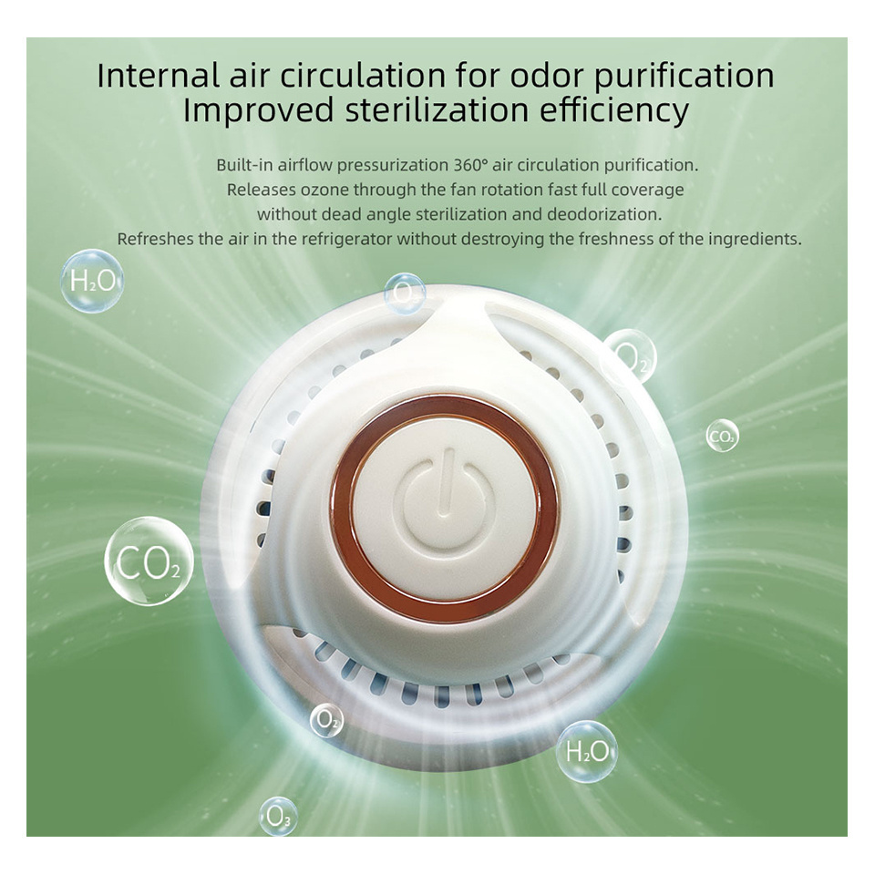 High quality air purifierMini Odor Eliminator Ashtray air purifier Refrigerator Odor Absorber for living room deodorants