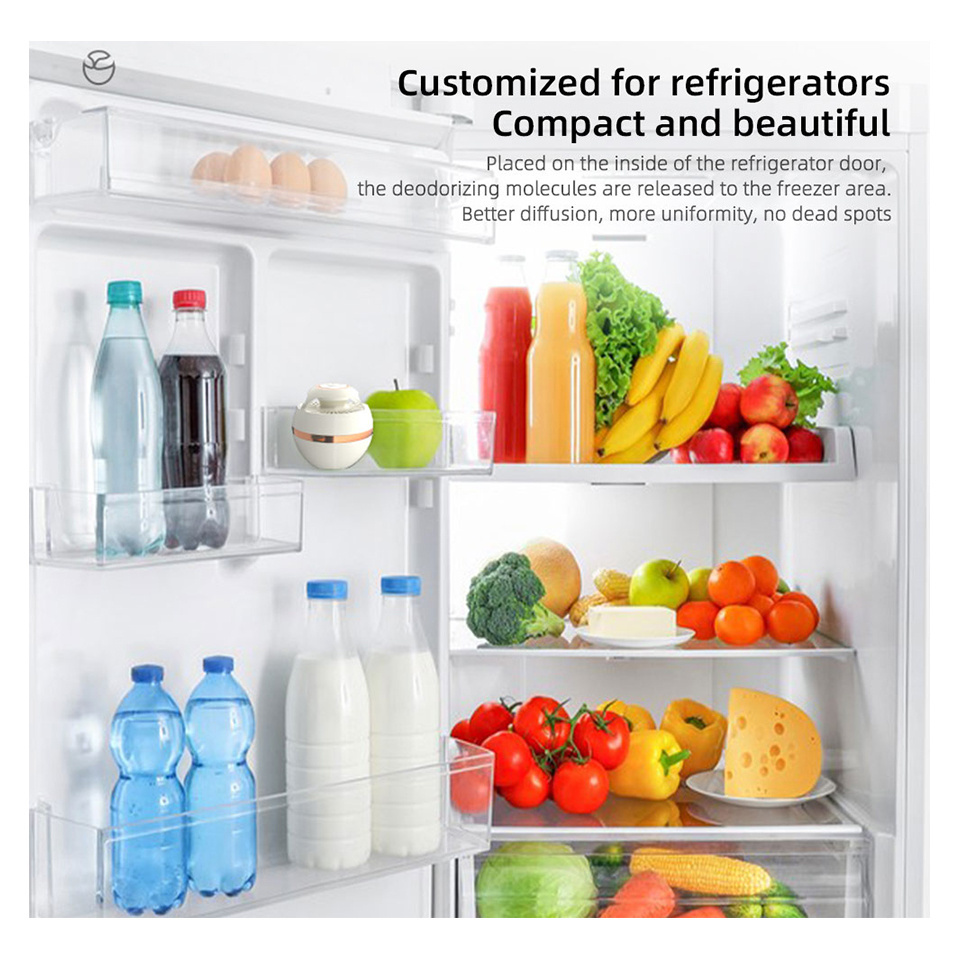 PortableRefrigerator Ozone Air Purifier  Freshness And Reduce Pesticide Residue Purifier  for Fridge