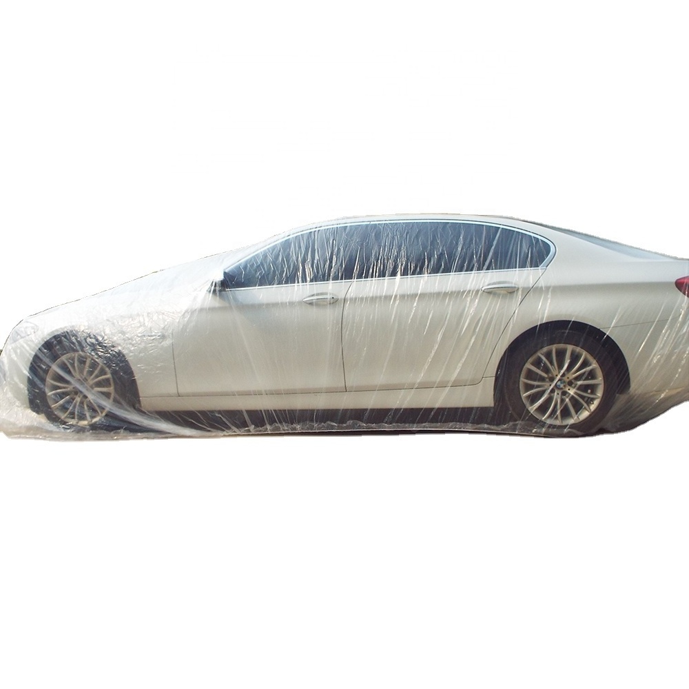 Heated Plastic Material Disposable Car Cover Windshield Cover For Cars