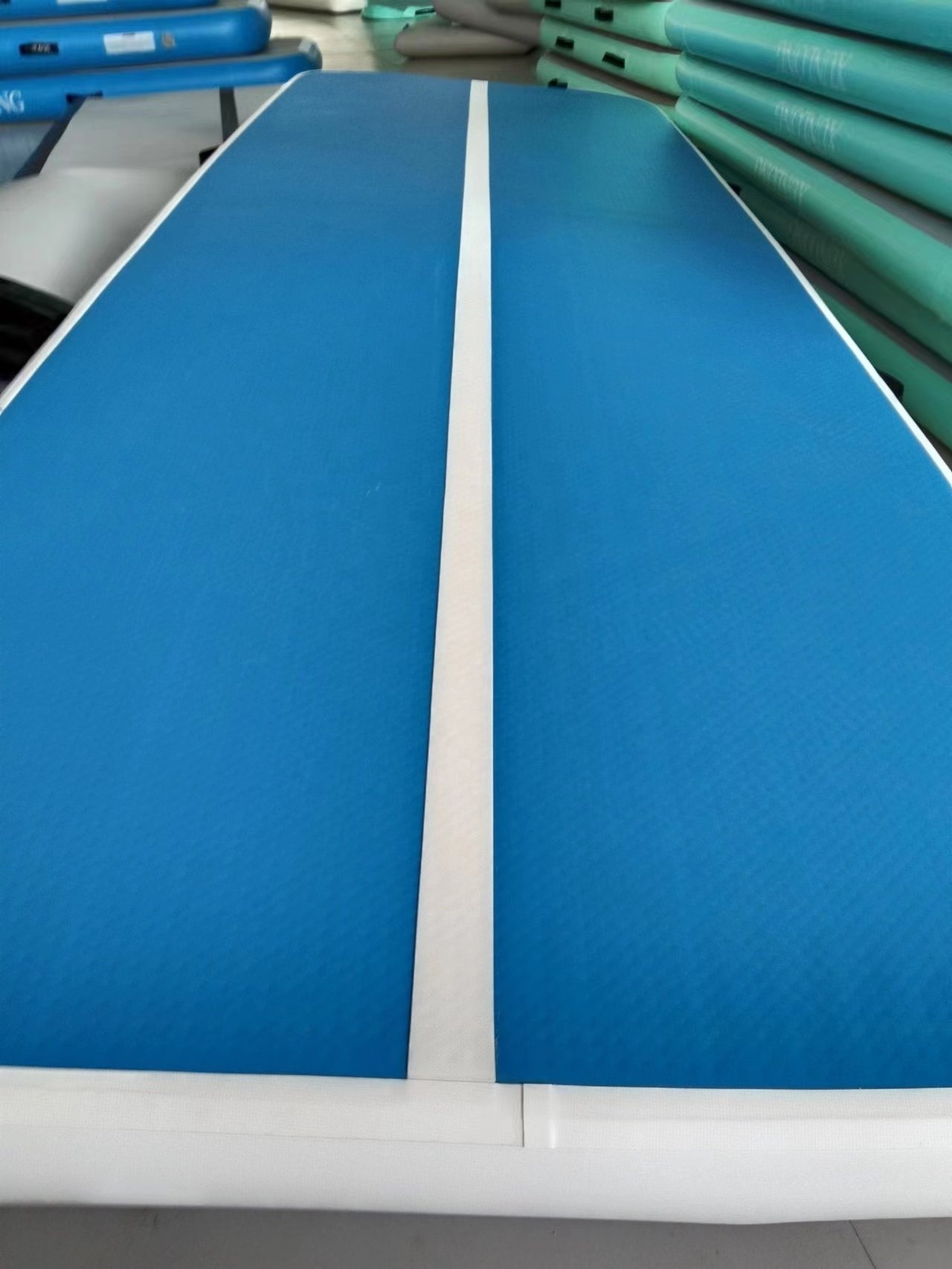 AirTrack Tumbling Mat for Gymnastics Inflatable Airtrack Floor Mats for Home Use factory price 3M SIZE COLOR BRAND Customized