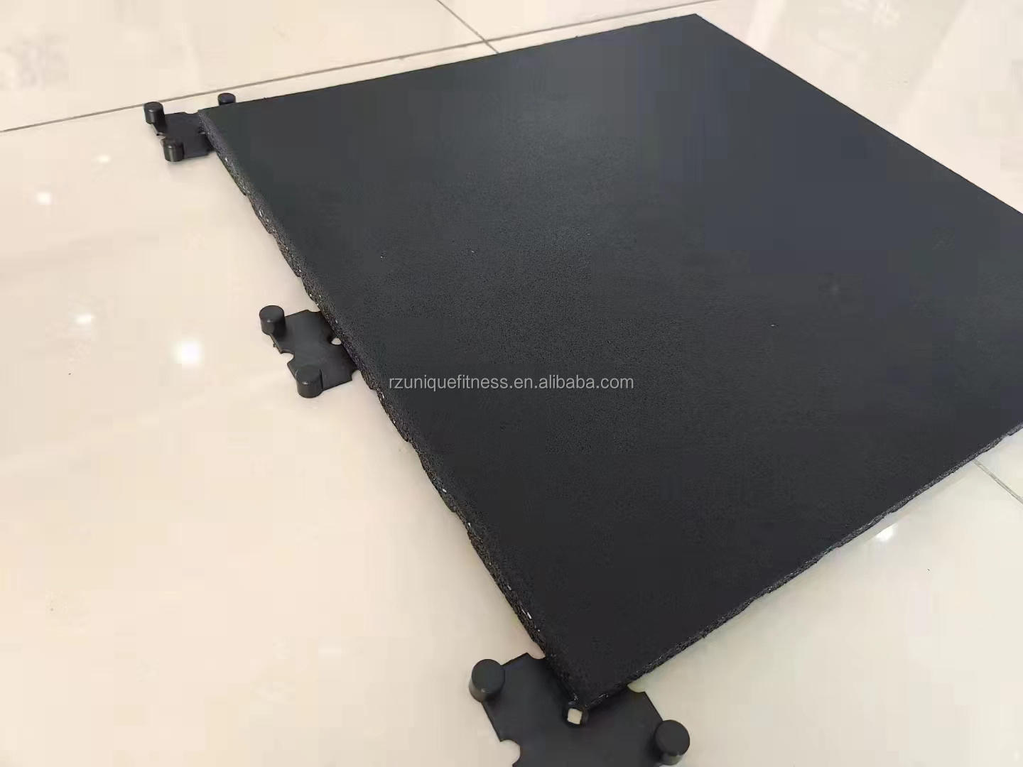 Gym Rubber Floor Workout Flooring  Black Prime Training Layer Gym Roll Mat Rubber  Mat Flooring