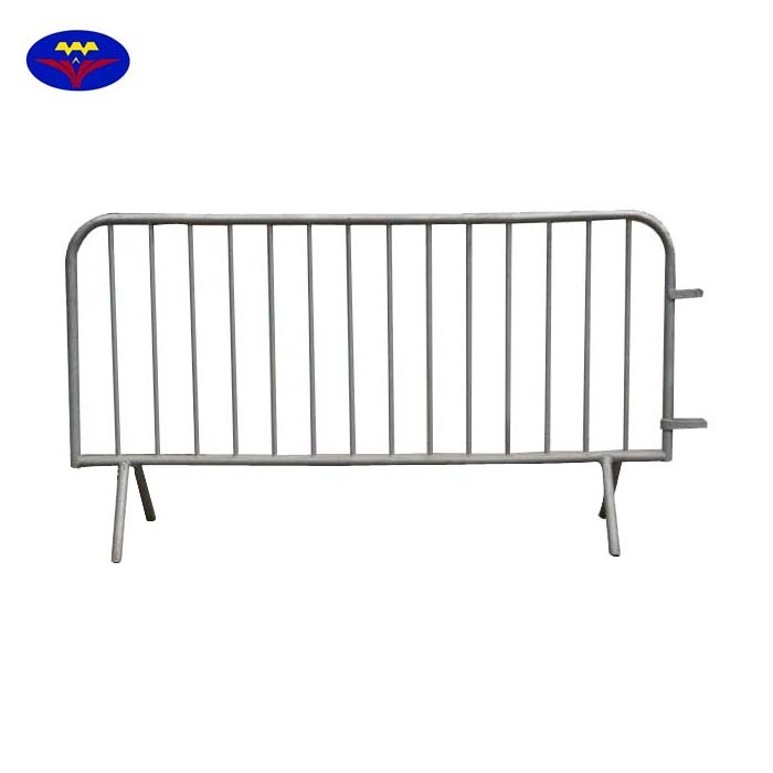 Hot Galvanized Steel Crowd Control Barrier/Fencing Guardrails for Traffic/Road Safety