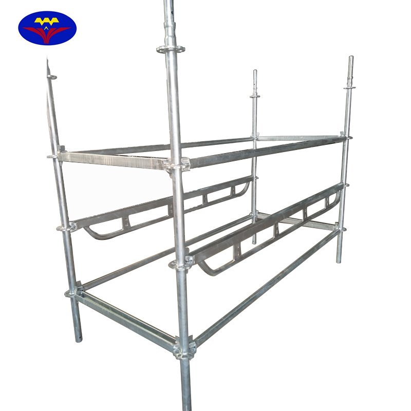 Multi Combine Allround Modular Layher Ringlock Scaffolding U-Shaped Truss Ledger Beam Reinforced