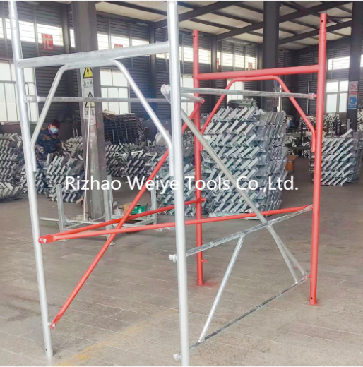 2000*1050mm Pinlock type Italian system scaffolding with Prefabricated Frameworks