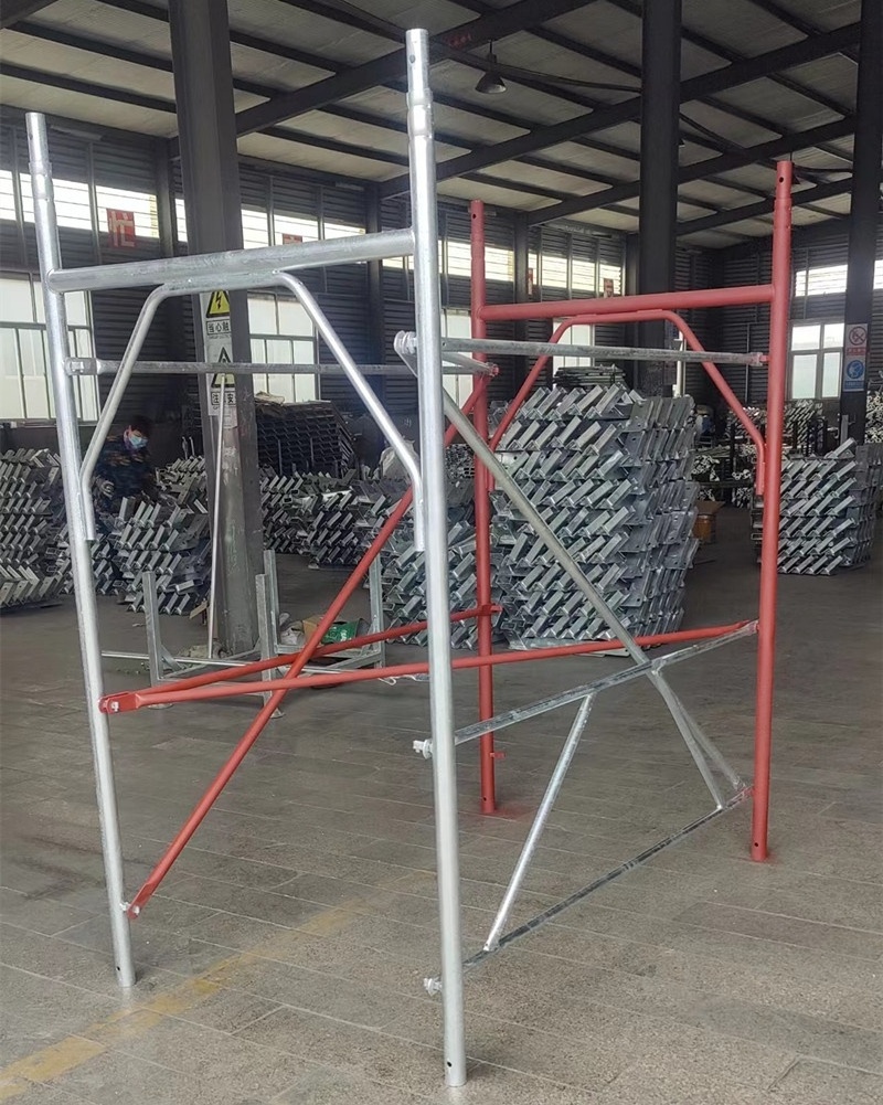 European Certified Italian Scaffolding Manufacturer for Construction Mason Frame with Pins Ponteggio Italy/Italian Standard Faca