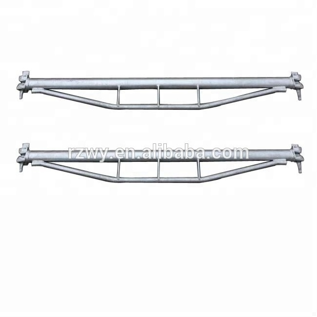 Multi Connect Modular Allround Steel Ringlock Scaffolding Reinforced Tube Truss Bridging Ledger