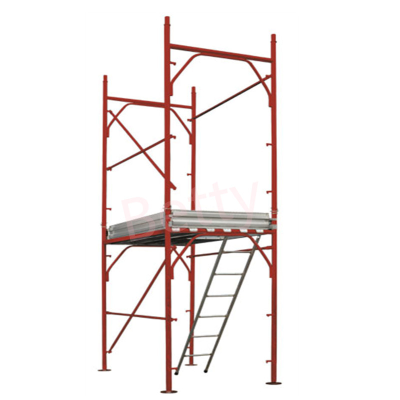 European Certified Italian Scaffolding Manufacturer for Construction Mason Frame with Pins Ponteggio Italy/Italian Standard Faca