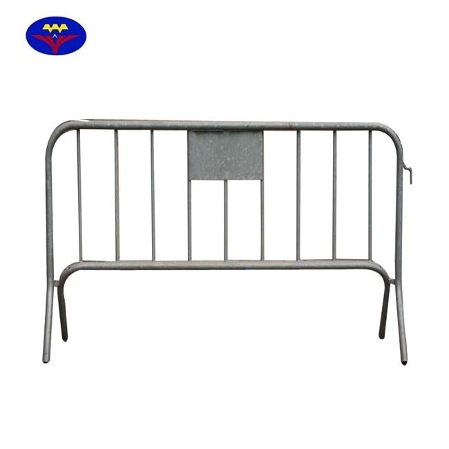 Hot Galvanized Steel Crowd Control Barrier/Fencing Guardrails for Traffic/Road Safety