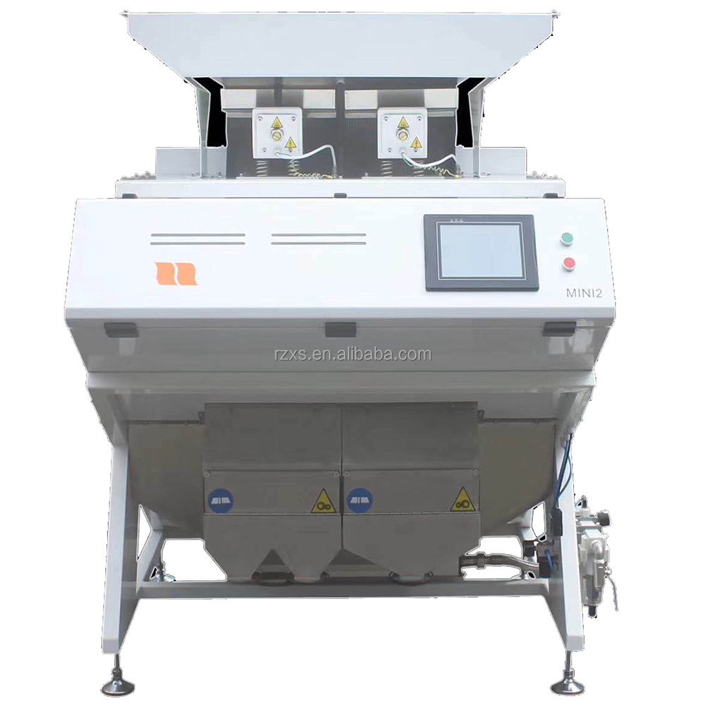 CCD128 anhui mini agriculture ccd camera full rice mill quinoa coffee vegetable lentil sorting machine color sorter