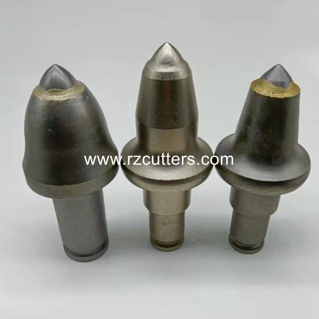 trenching teeth core barrel trencher bits hard rock cutting tools bullet teeth foundation drilling tools mining tunnel picks