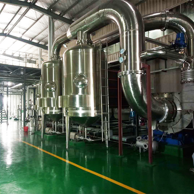 Food Grade Double Effect Vacuum Evaporator Jam Concentrator Milk Honey Water Alcohol Oil Evaporation China Manufacture