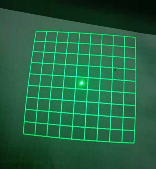 Machine Vision Robot Laser Beam Grid 10x10 Pattern 21x21 Grid or Multi Lines and Dots Laser Module Red DOE