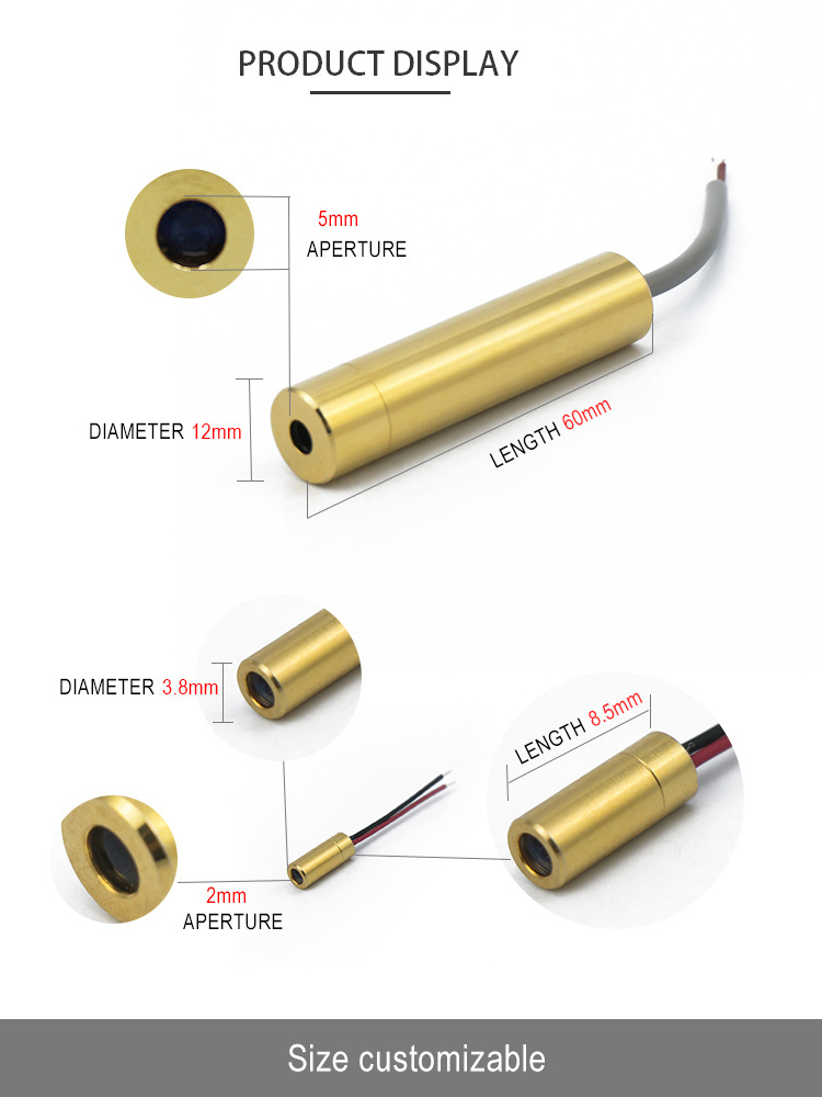 wholesale 5mw 450nm mini laser diode module  dot laser