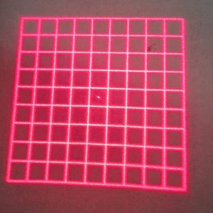 Machine Vision Robot Laser Beam Grid 10x10 Pattern 21x21 Grid or Multi Lines and Dots Laser Module Red DOE