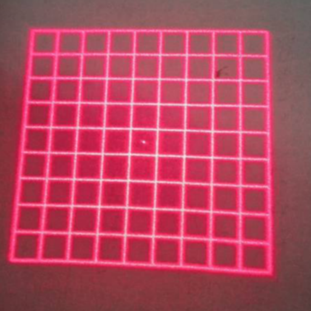 Laser beam 10x10 grid or 25 lines laser red 638nm 650nm green 520nm 50mW