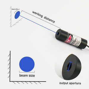 Free Logo Engraved Service 200mw 500mw 450nm 405nm Blue Dot Line Cross Laser Blue Laser