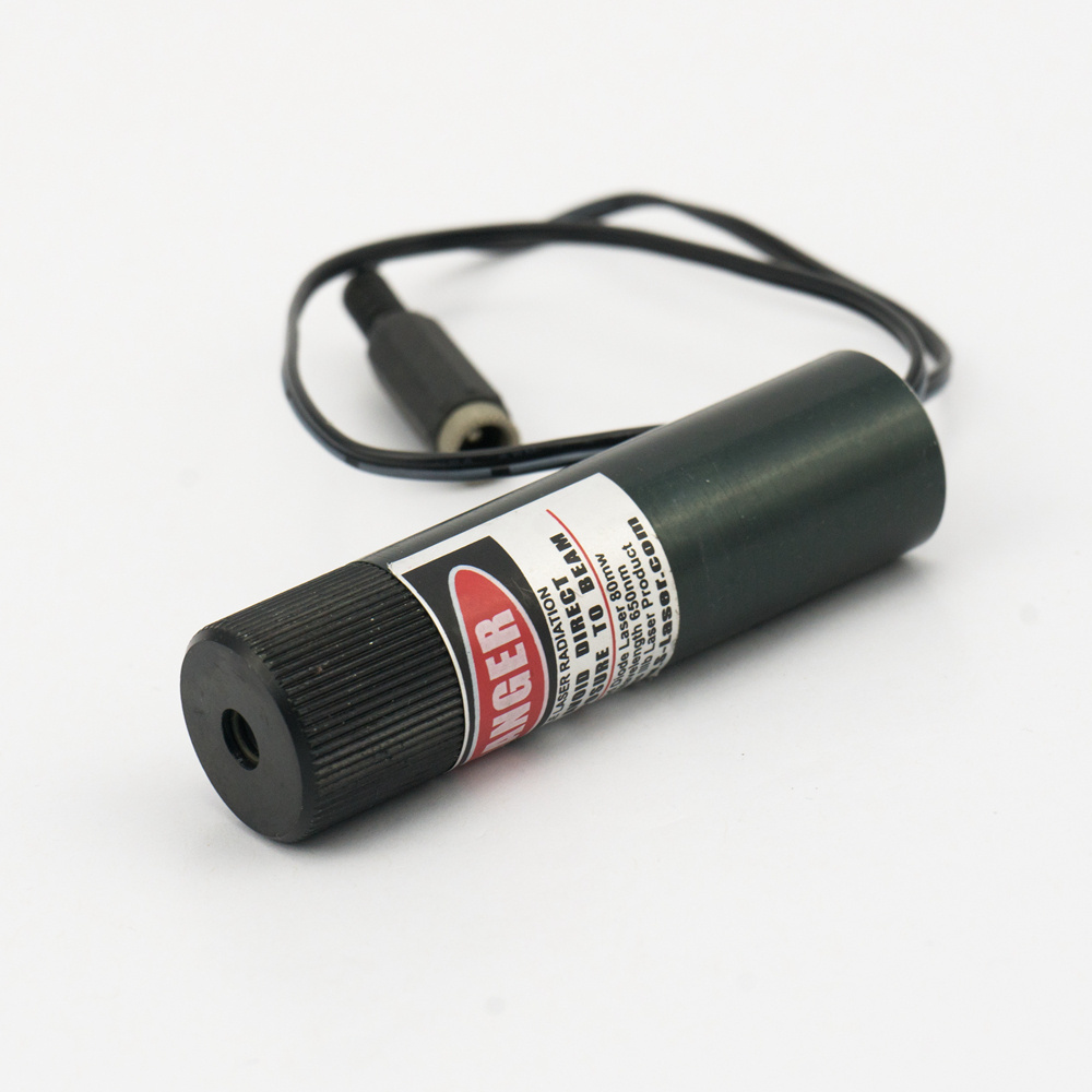 Semiconductor red point position laser module line laser pointer for Machine Vision