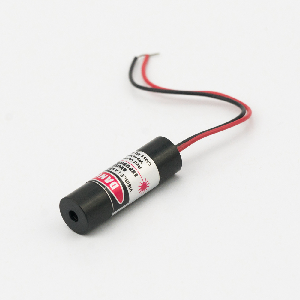 Semiconductor red point position laser module line laser pointer for Machine Vision