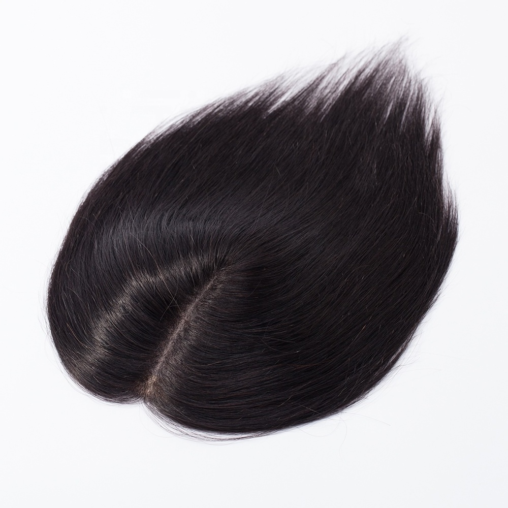 15*15cm Full Mono base 100% Human Hair Topper toupee topper Hairpiece Top Piece For Women