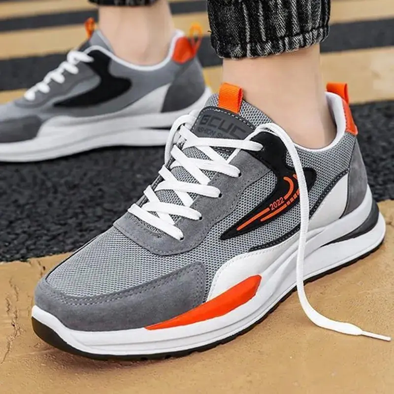 High Quality Reflective White Black Running Sport Shoes Men Sneakers Chaussure Femme