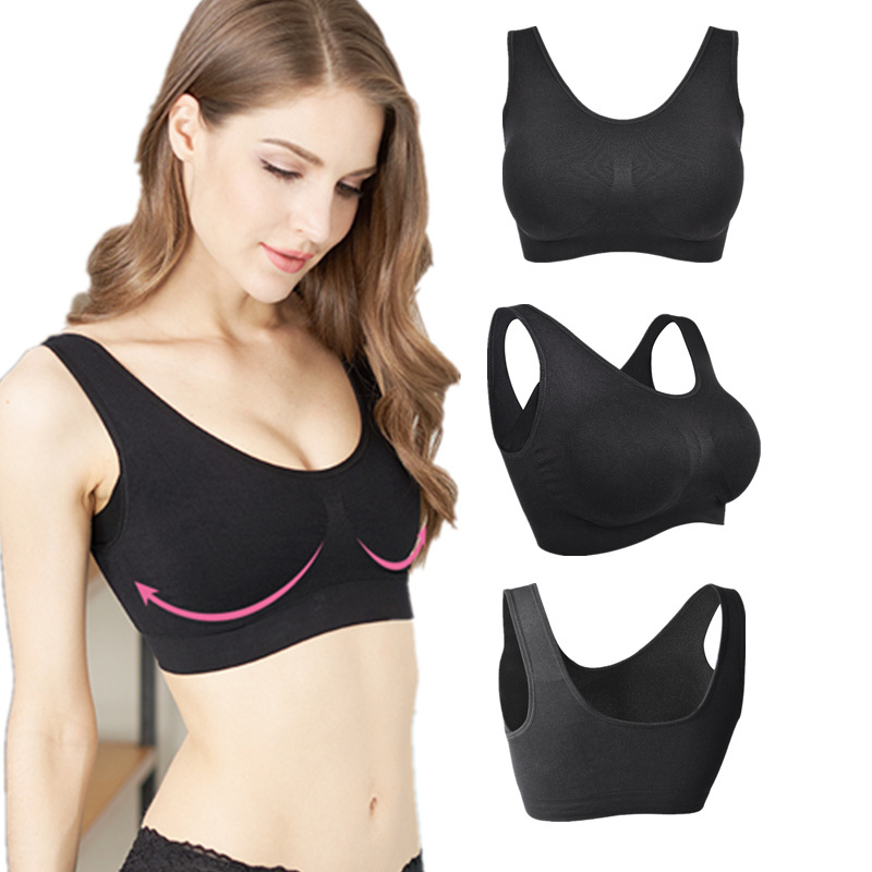 S-SHAPER Seamless Unique Sport Brassiere Full Cup Padded Custom Women Yoga Fitness Gym Crop Top Sports Bras