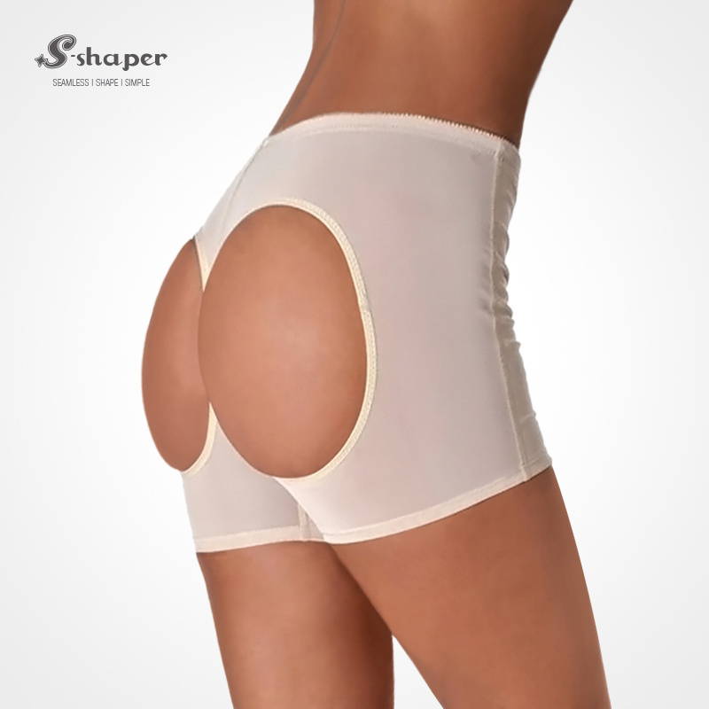 S-SHAPER Women's Sexy Butt Lifter Pants Booty Bra Invisible Butt Lift Shaper Tummy Control Panties