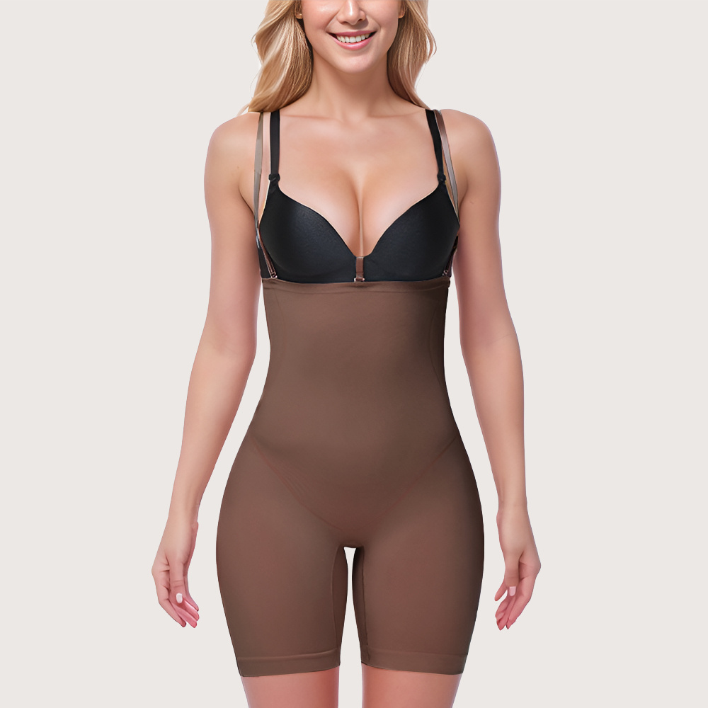 S-SHAPER Complete Faja Colombianas Full Body Plus Size Butt Lifting Slimming Tummy Control Women Shapewear Body Shaper Suits