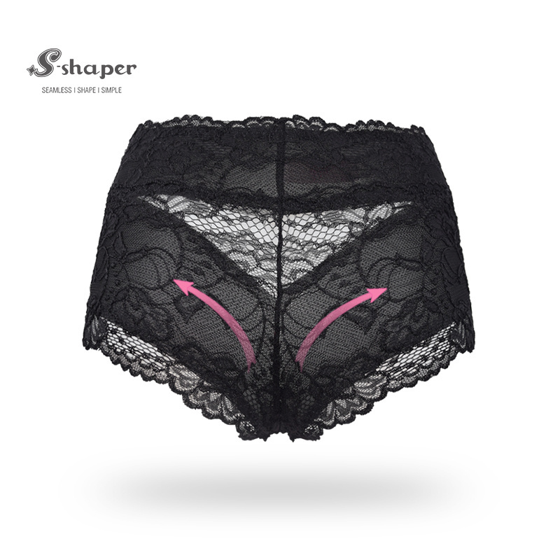 S-SHAPER Ladies Pelvic Correction QC Passed Lace Posture Support Shorts Japanese Panty