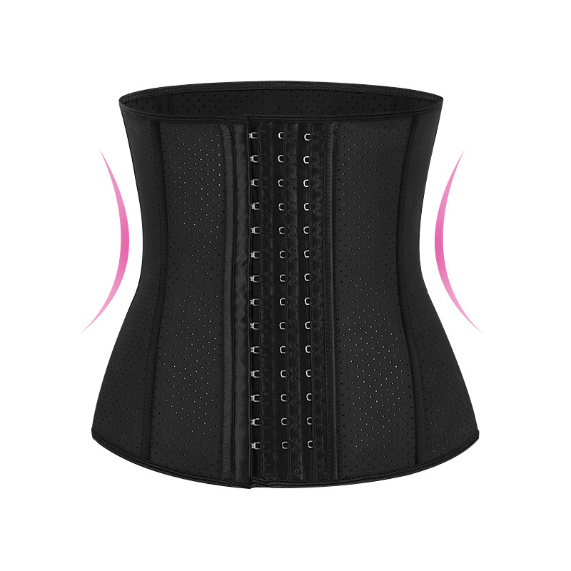 Wholesale De Tight Body Shapers Women Sexy Colombian Latex Waist Trainer 9 Steel Boned Corset