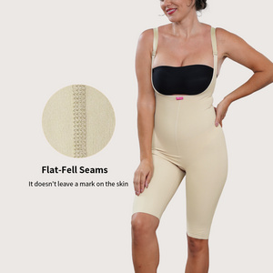 S-SHAPER Columbian Fajas Shape Wear Jumpsuit Surgical Compression Garment Post-Operative Shapewear Fat Transfer Liposuction