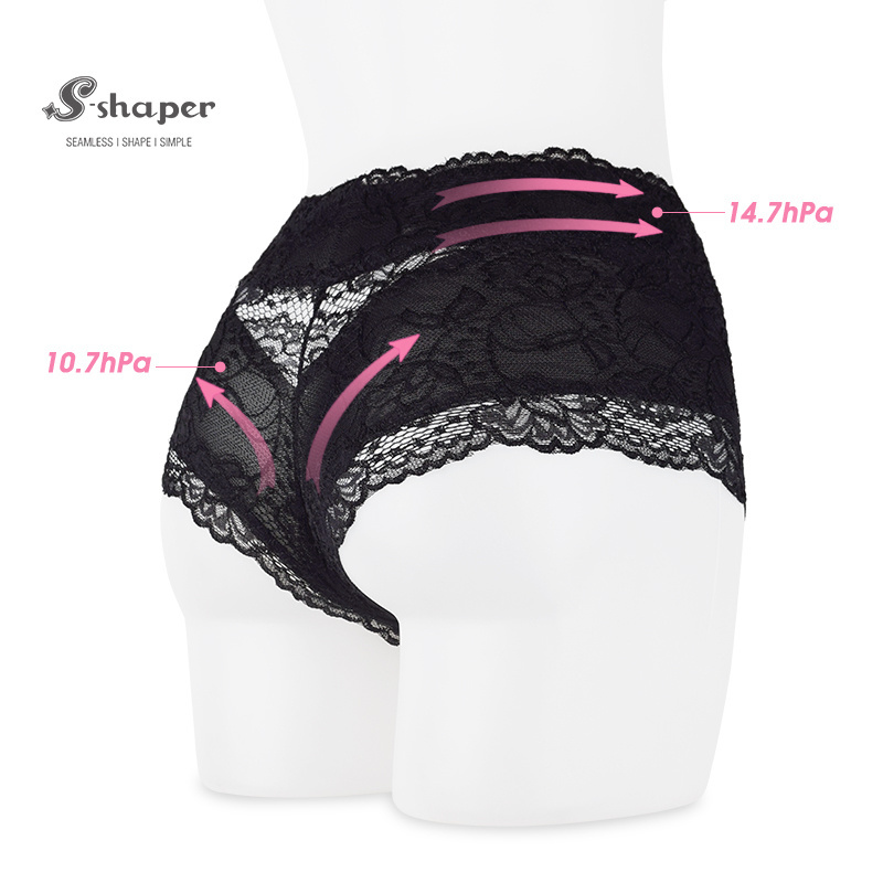 S-SHAPER Ladies Pelvic Correction QC Passed Lace Posture Support Shorts Japanese Panty