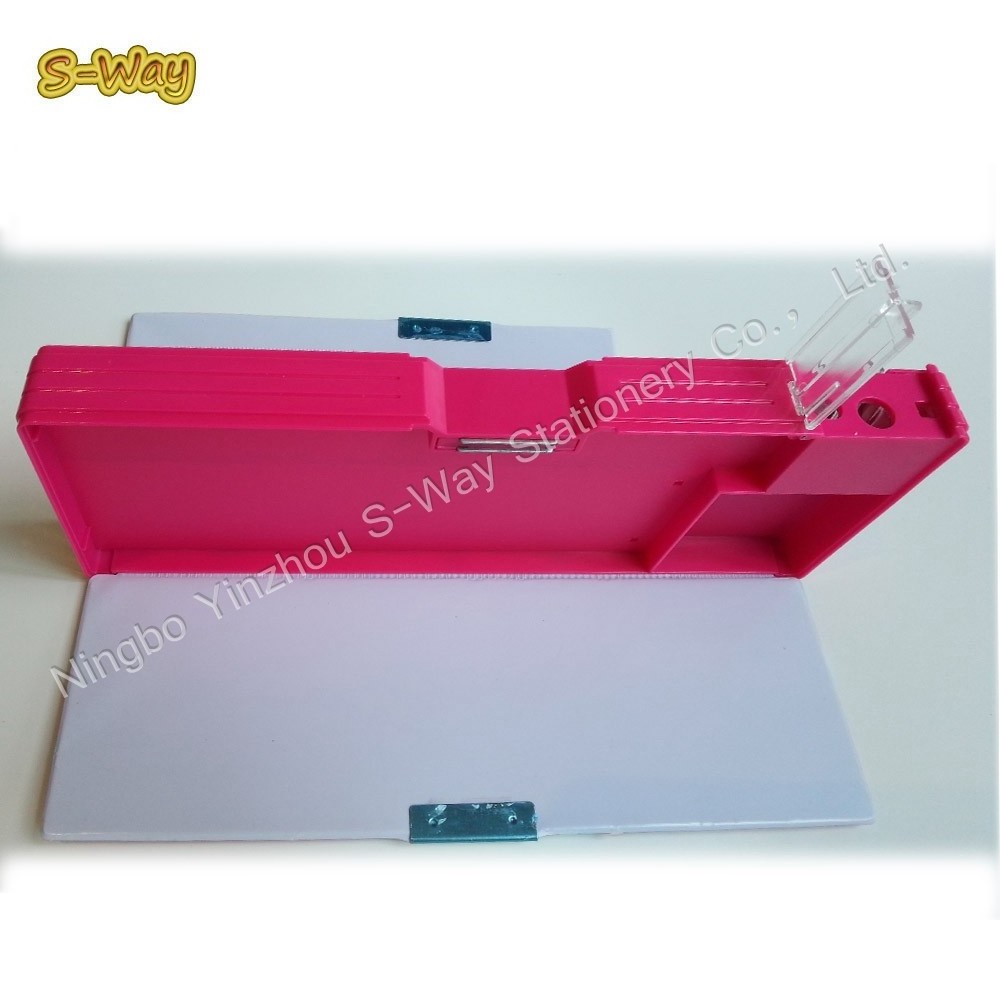 China school stationery free samples pencil box with password/pencil cases