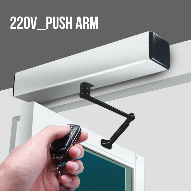 Automatic swing door operator wireless remote control swing door opener closer ED100