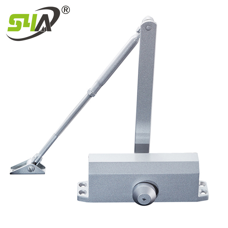 Mechanical commercial door closer hardware