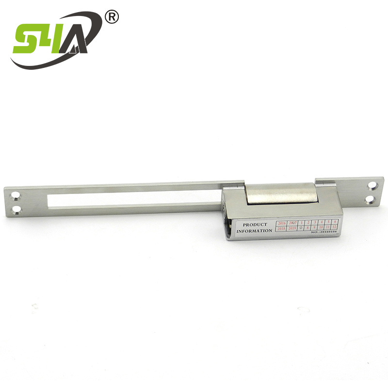 High Security Electric Door Strike With Stainless Steel Plate And Zinc Alloy Housing