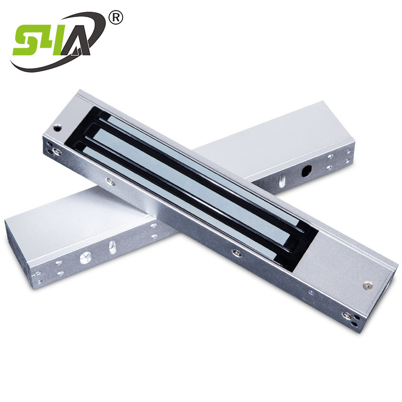 350kg One Door Magnetic Lock With Led/door Sensor And Time Delay